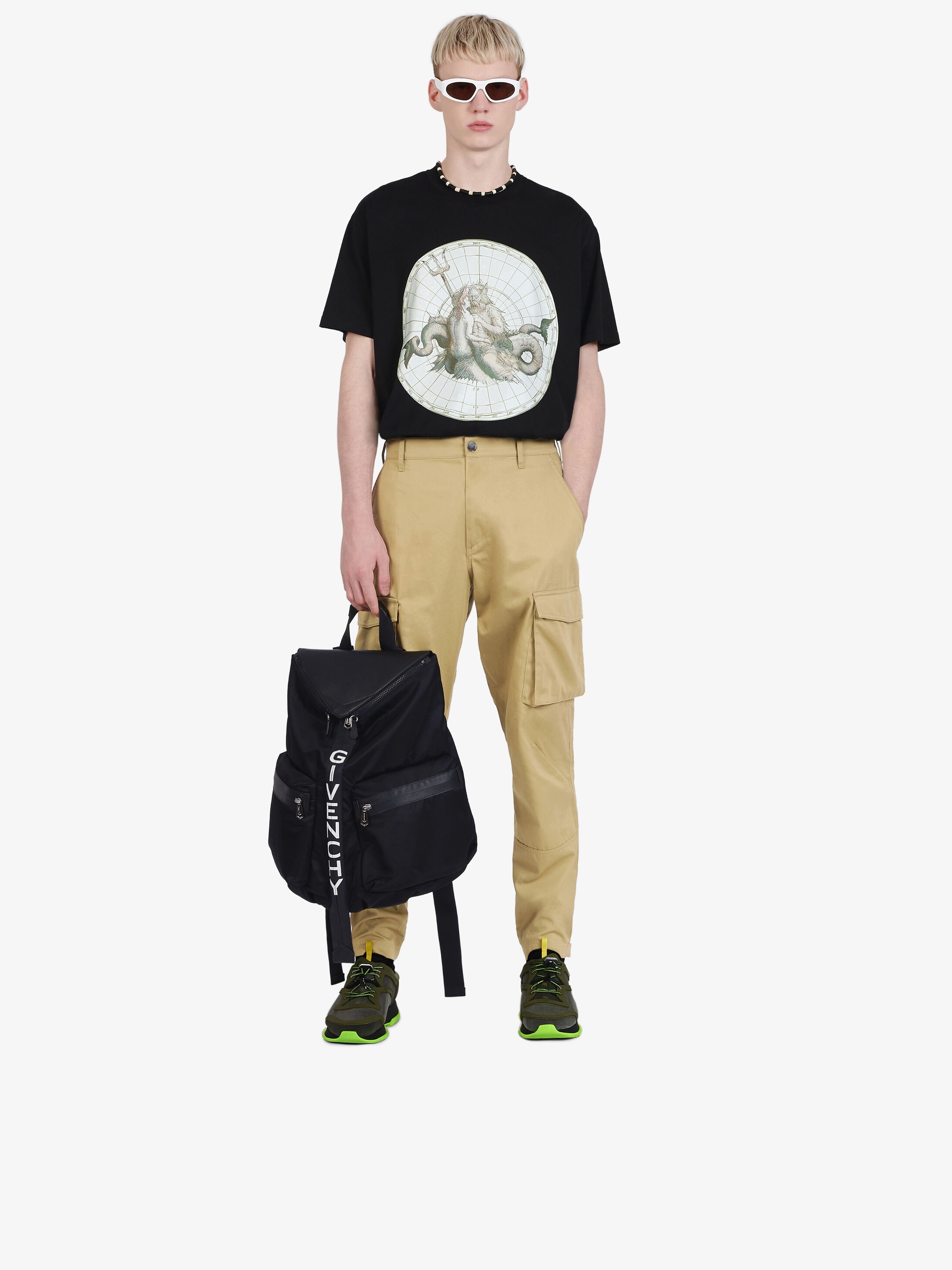 Poseidon printed oversized t-shirt - 2