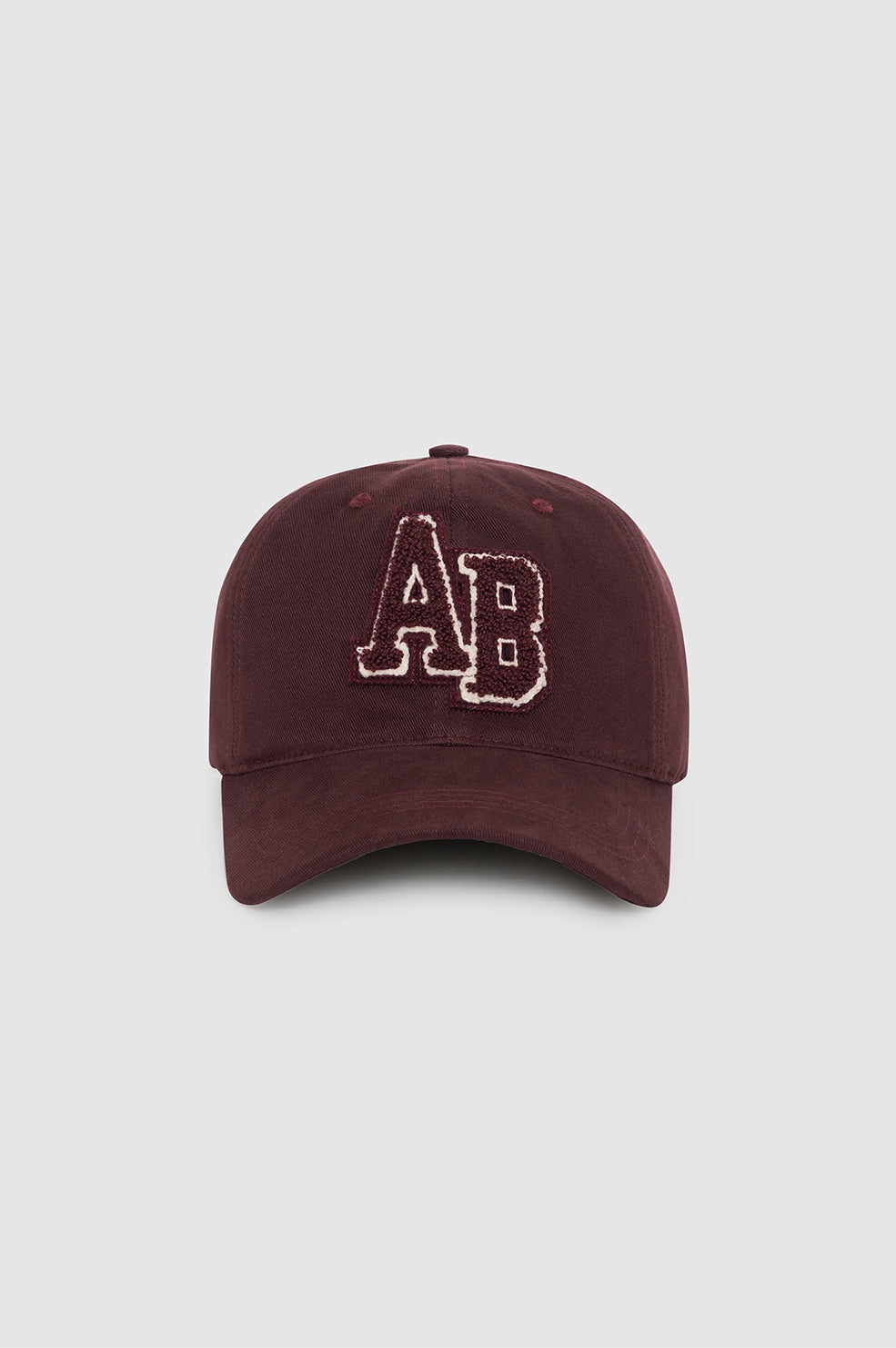 Jeremy Baseball Cap Letterman - Dark Burgundy - 1