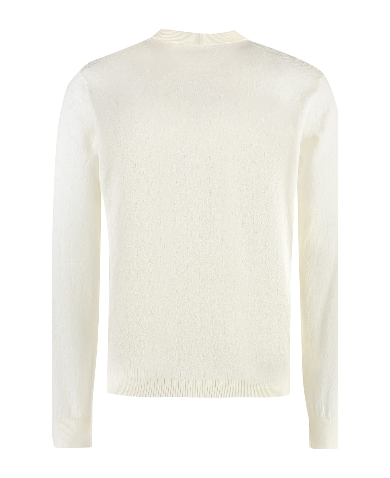 Long Sleeve Cotton Blend T-shirt - 2