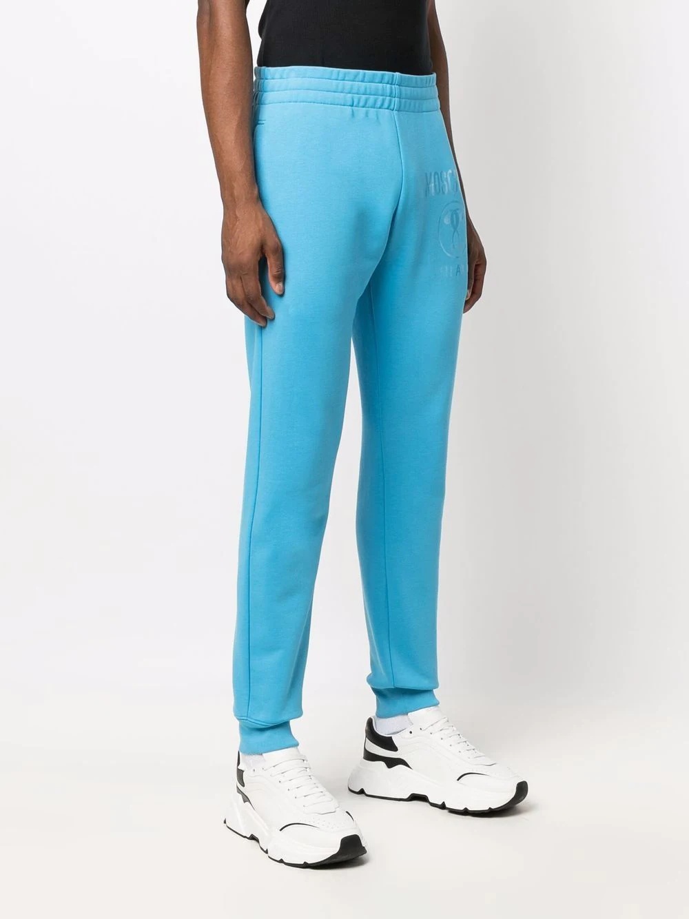 logo-print track pants - 3