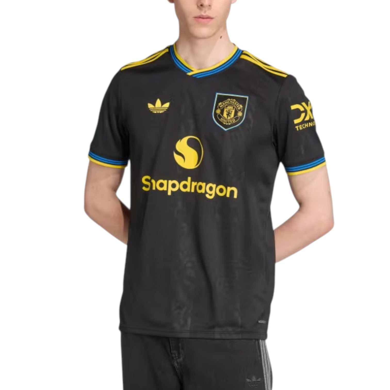 adidas Manchester United 2025/2026 Third Kit 'Black' KD4225 - 3