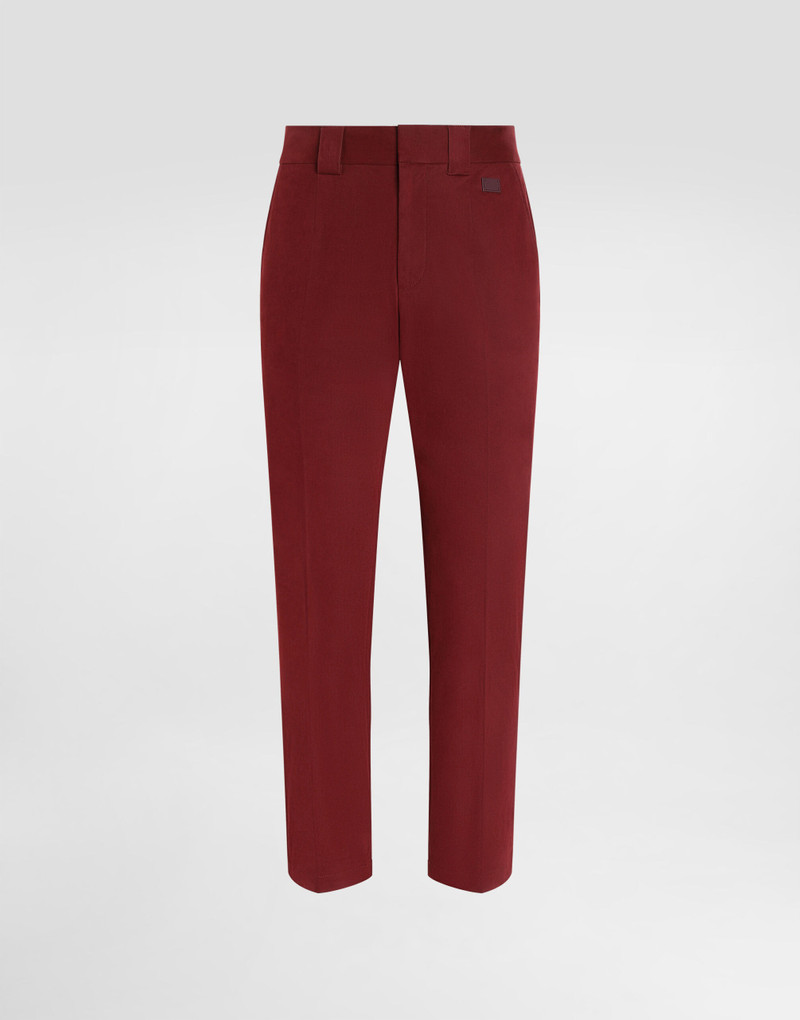 Tailored cotton pants 1