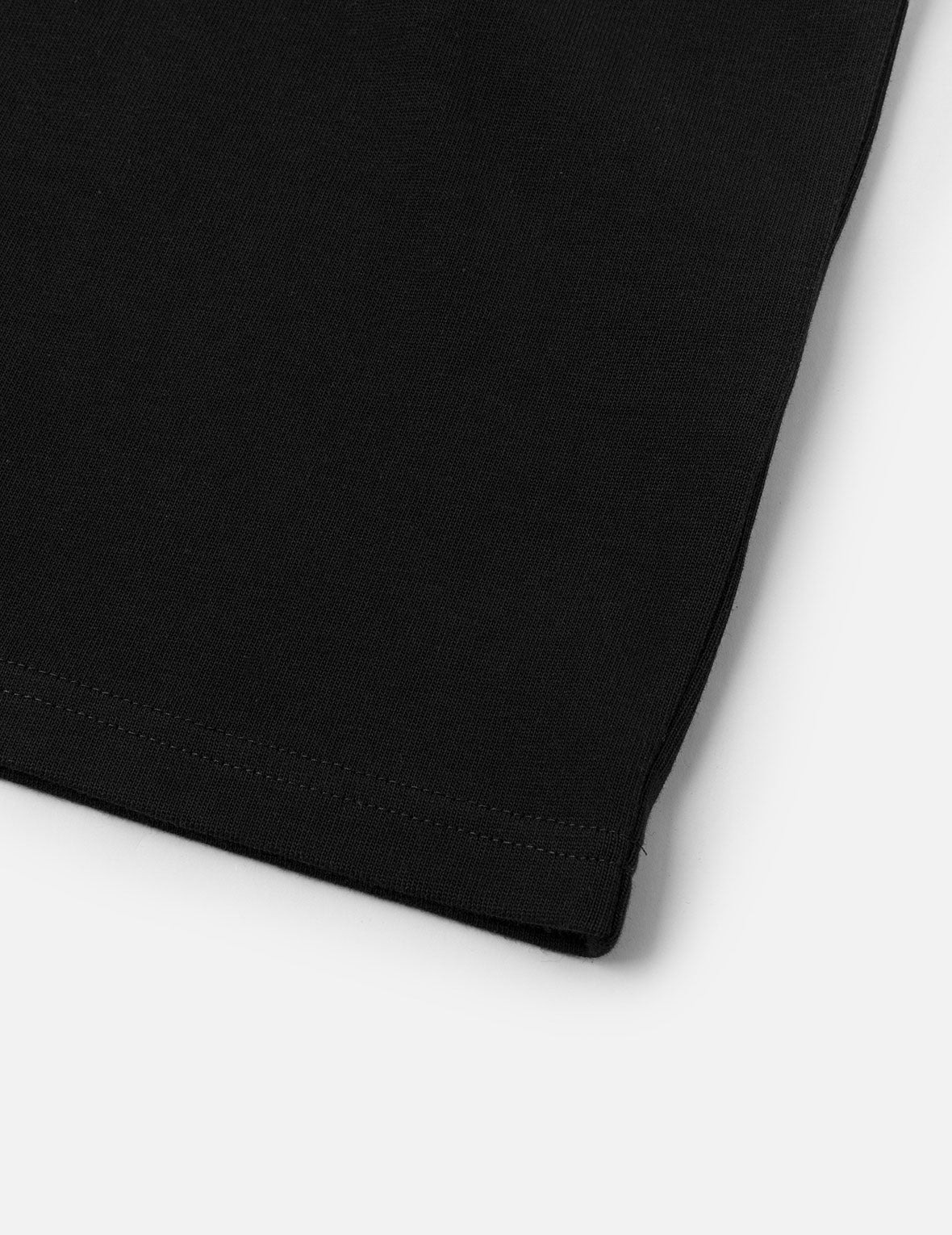 EVISUKURO Toothbrush Embroidery and Color-blocking Oversized T-shirt - 11