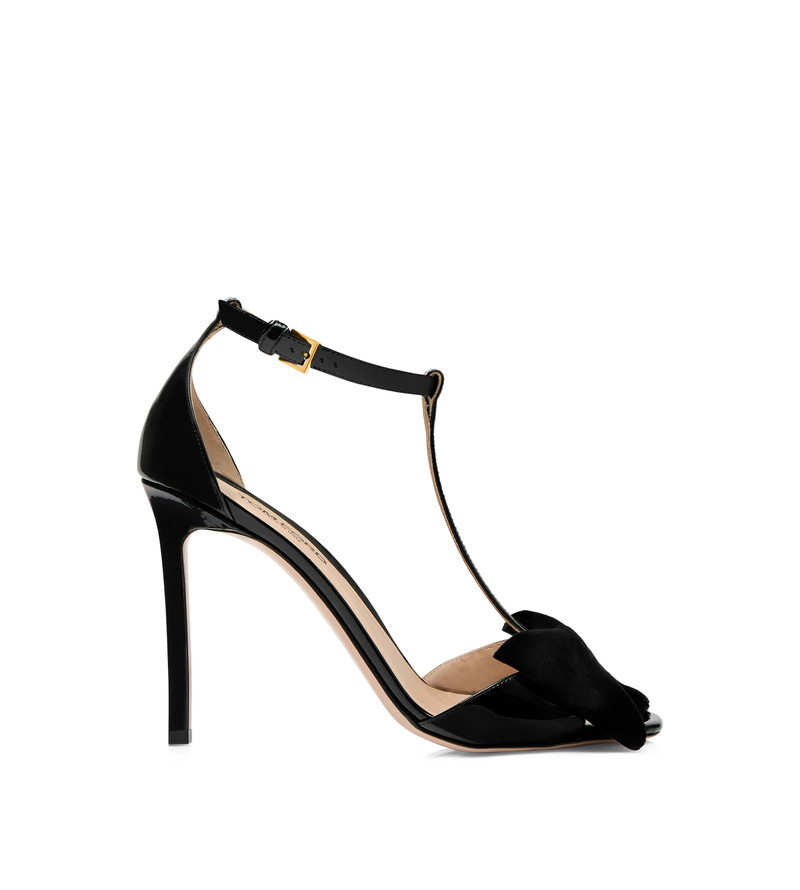 PATENT LEATHER 과 VELVET BRIGITTE SANDAL 1