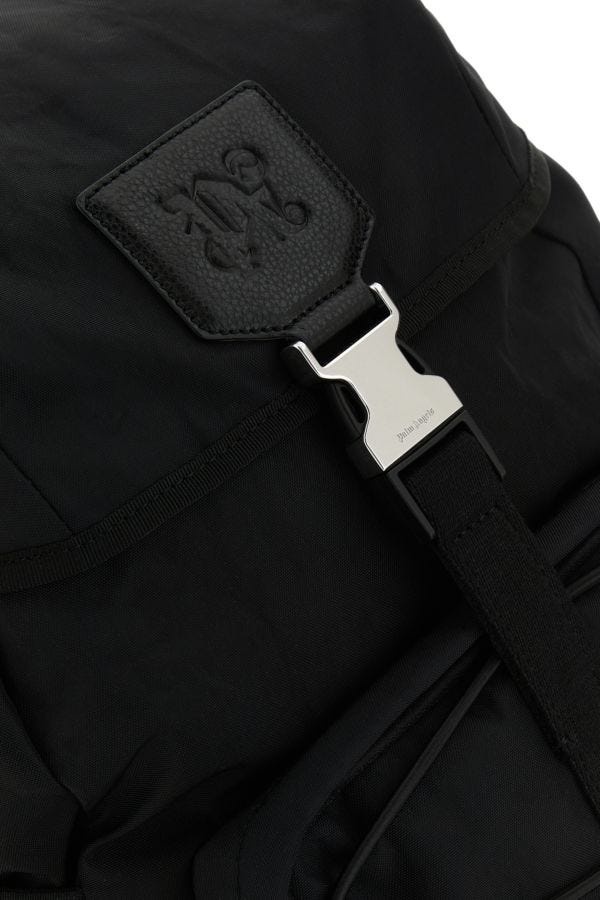 Black canvas backpack - 4