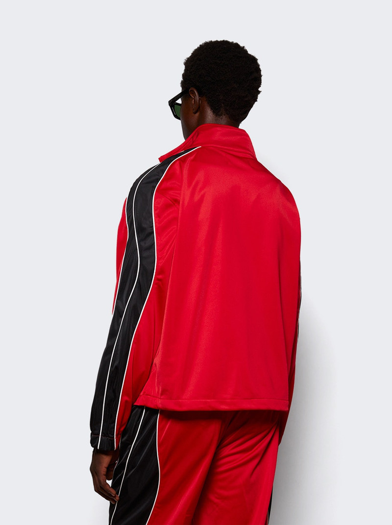 Zip-up Track Jacket Cherry 4