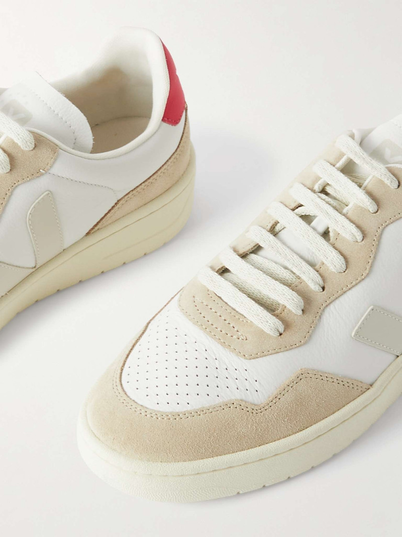 + The Aegean Project V-90 Suede and Leather Sneakers 6
