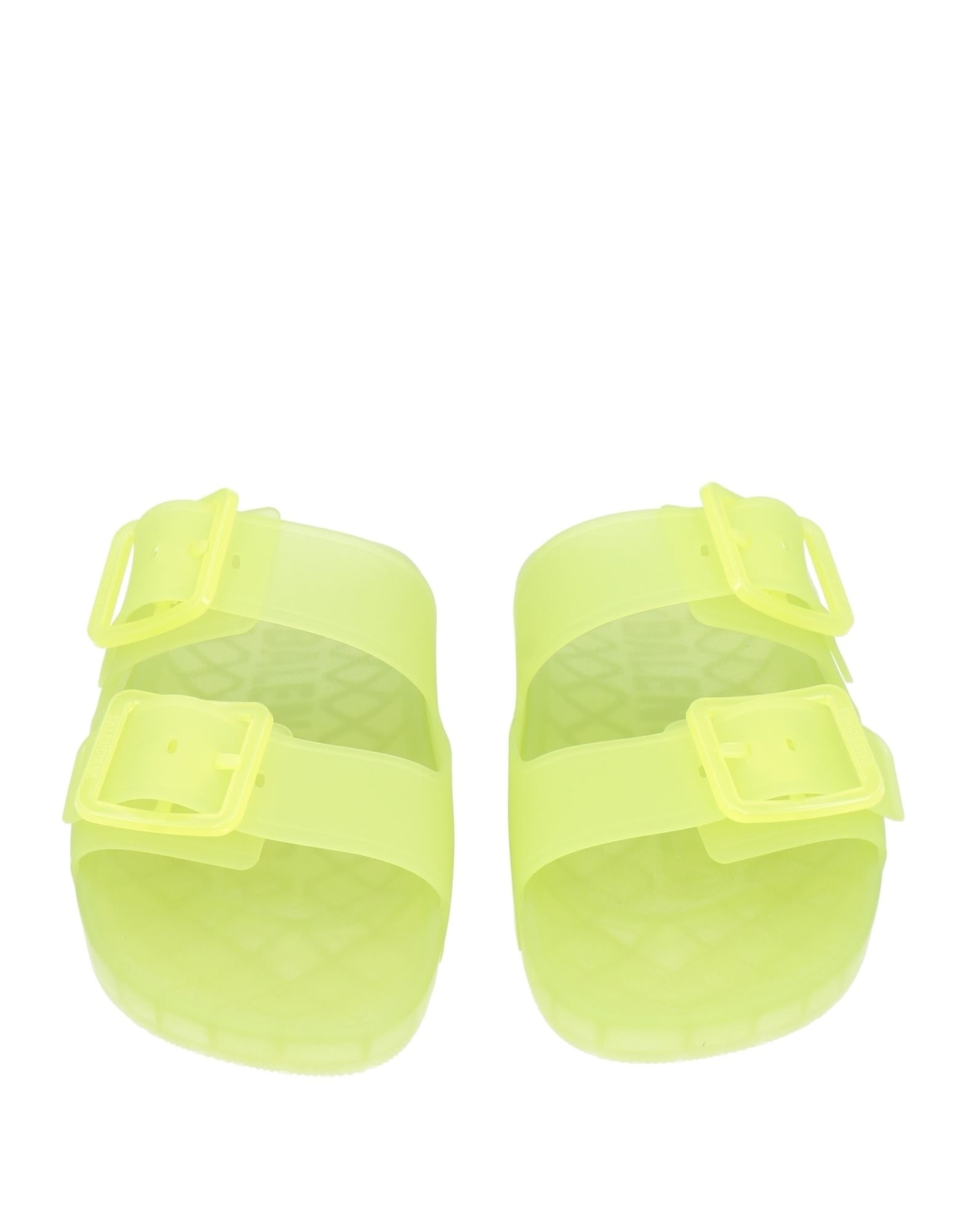 Yellow Men's Sandals - 4