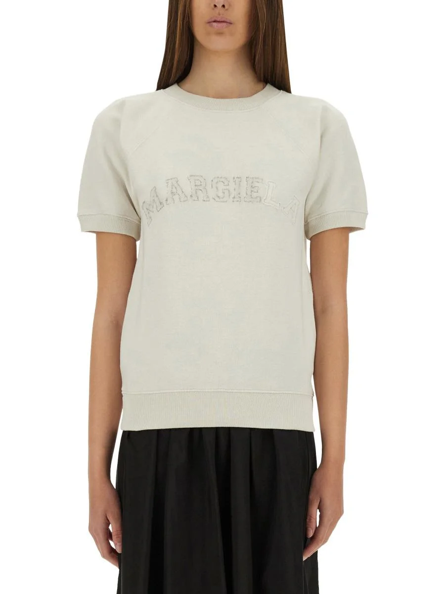 Maison Margiela Short-Sleeved Sweatshirt - 1