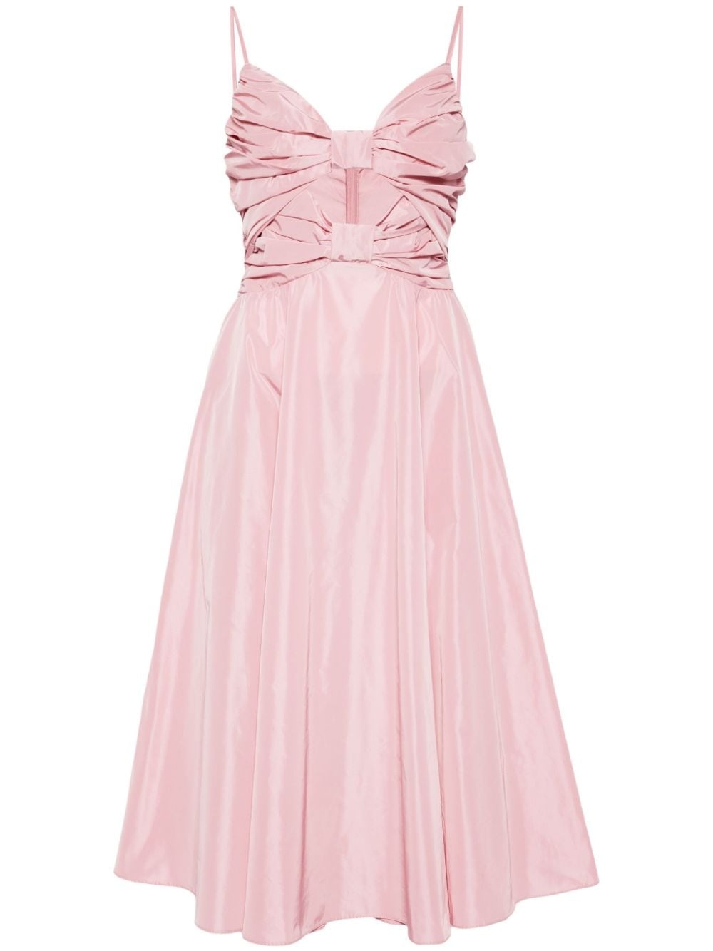 Dayanara bow-embellished midi dress - 1