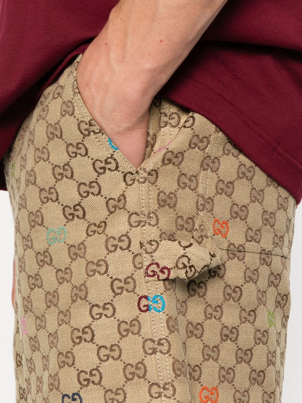 GG canvas bermuda shorts - 2