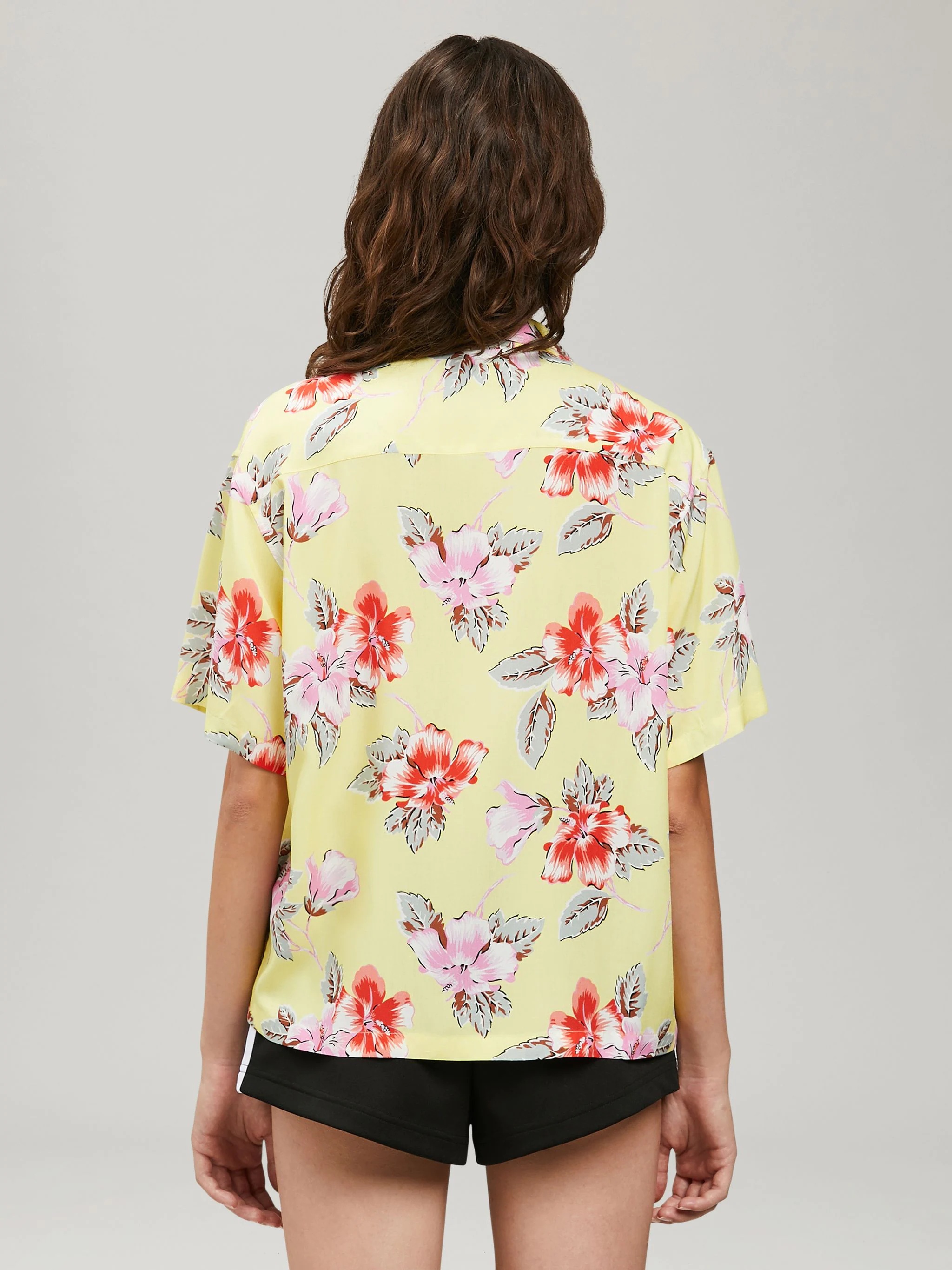 HIBISCUS BOWLING SHIRT - 4