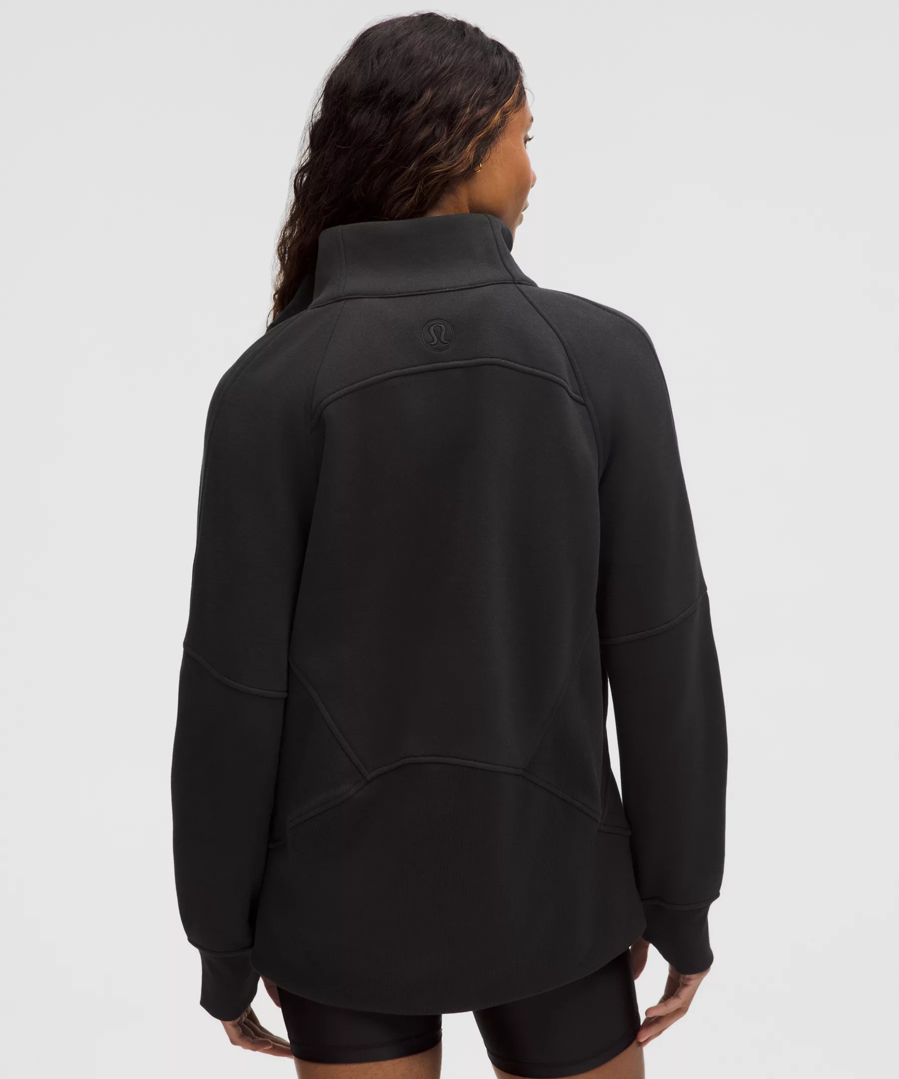 Scuba Oversized Funnel-Neck Half Zip *Long - 3