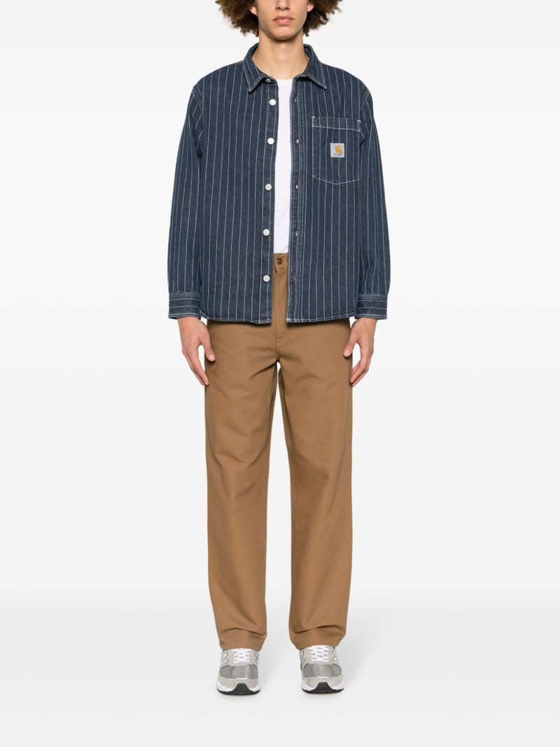 Carhartt cargo-pockets organic-cotton trousers outlook