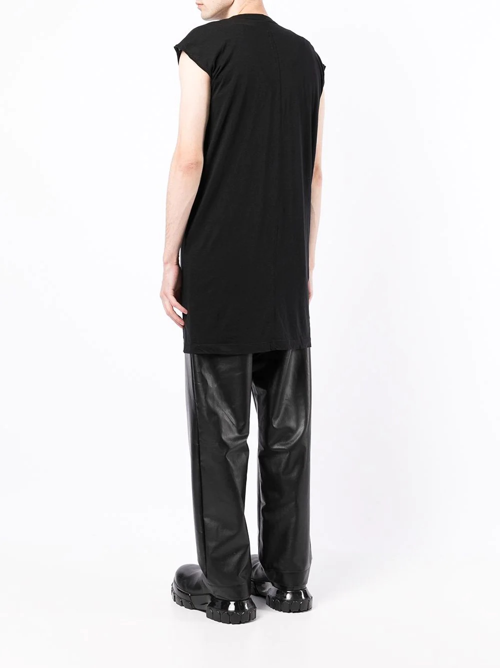 Dylan sheer-panel T-Shirt - 4