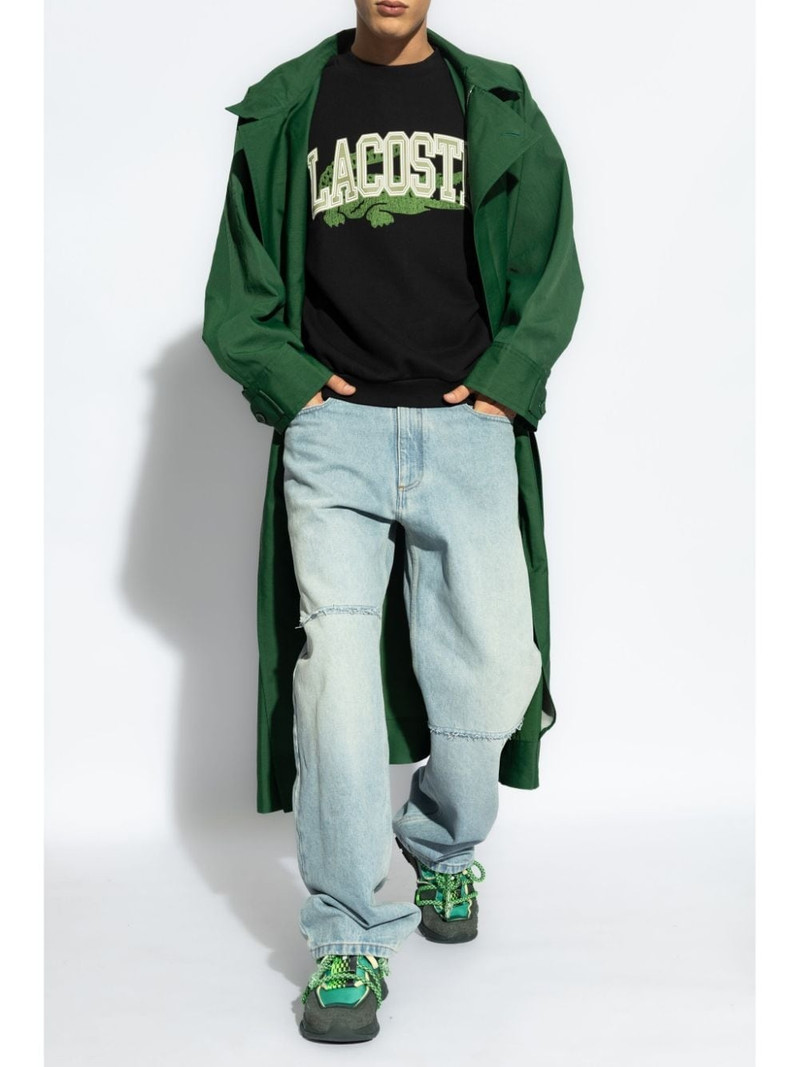 LACOSTE logo-print sweatshirt outlook