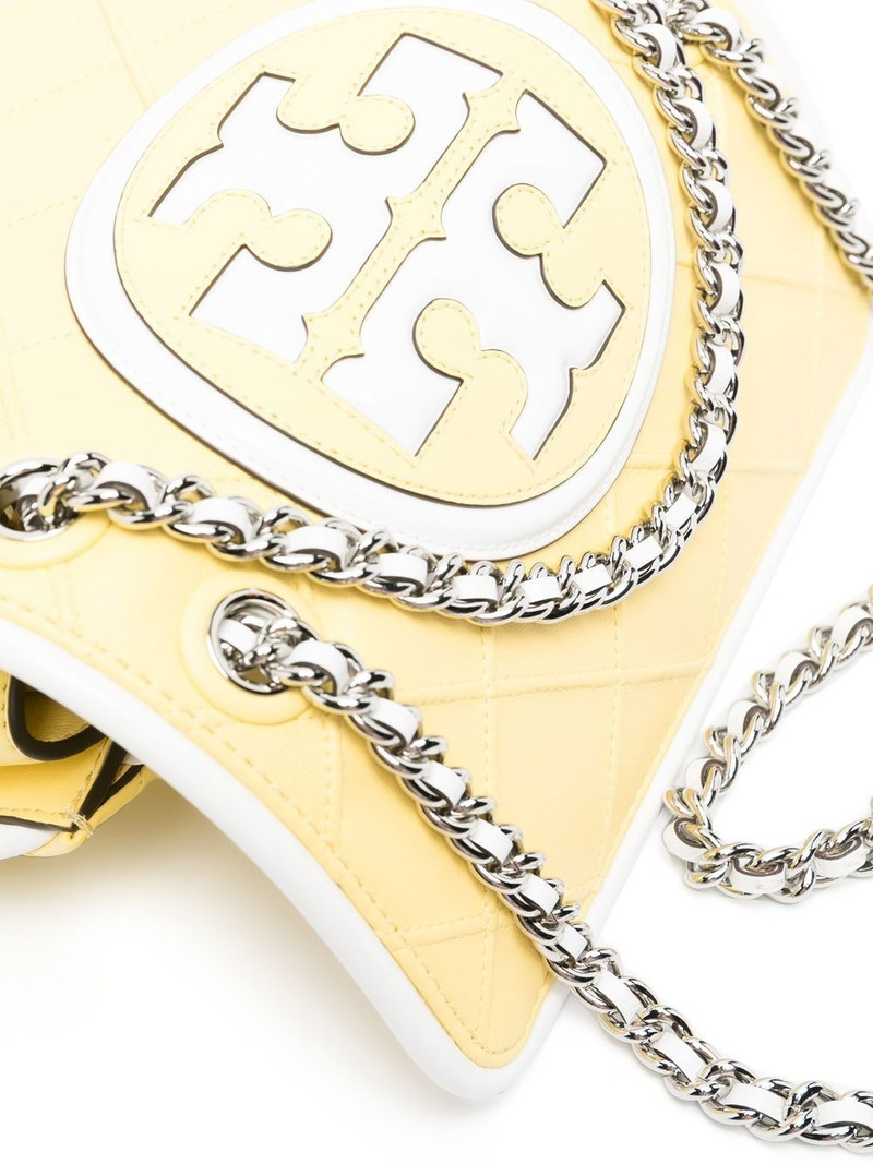 embossed and quilted cross-body bag 5