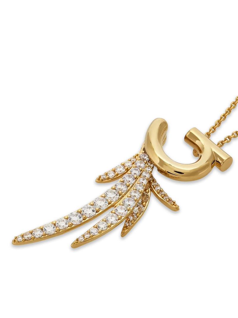 crystal-embellished pendant necklace 3