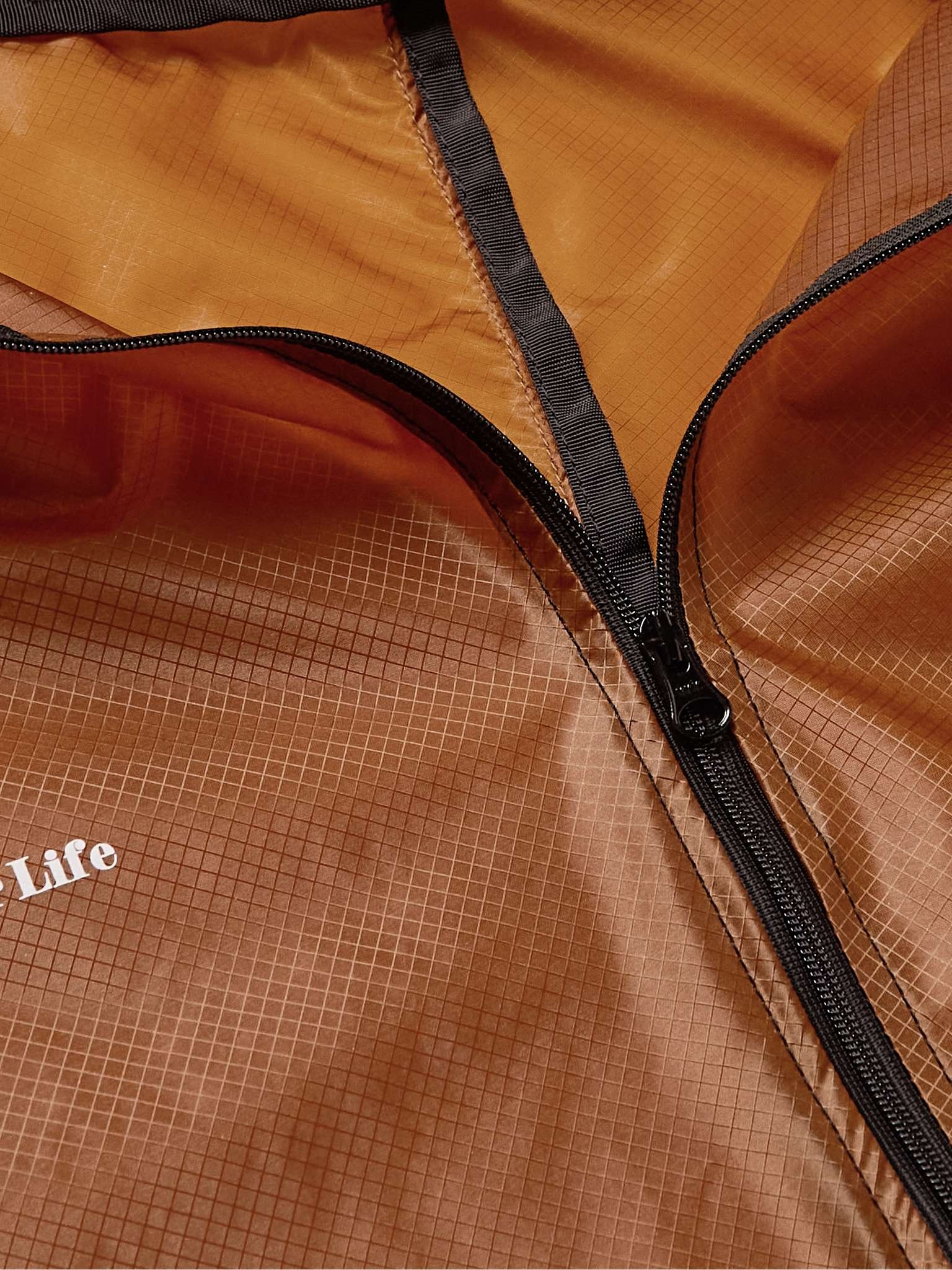 Convertible Packable Logo-Print Nylon-Ripstop Hooded Jacket - 5