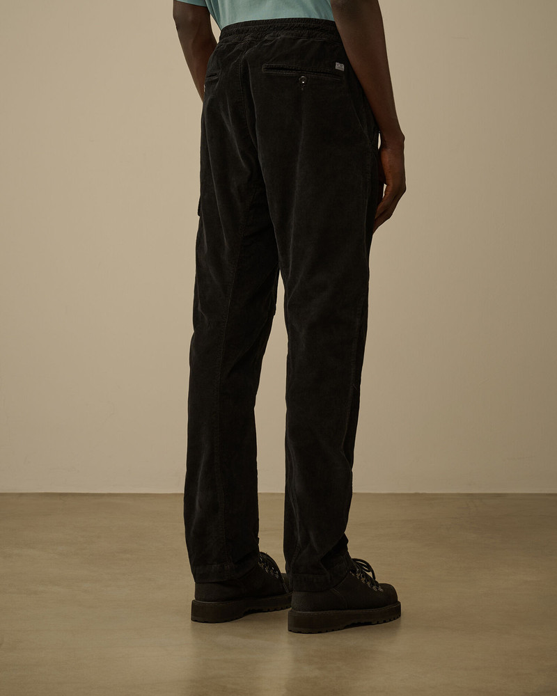 Corduroy Lens Cargo Pants 4