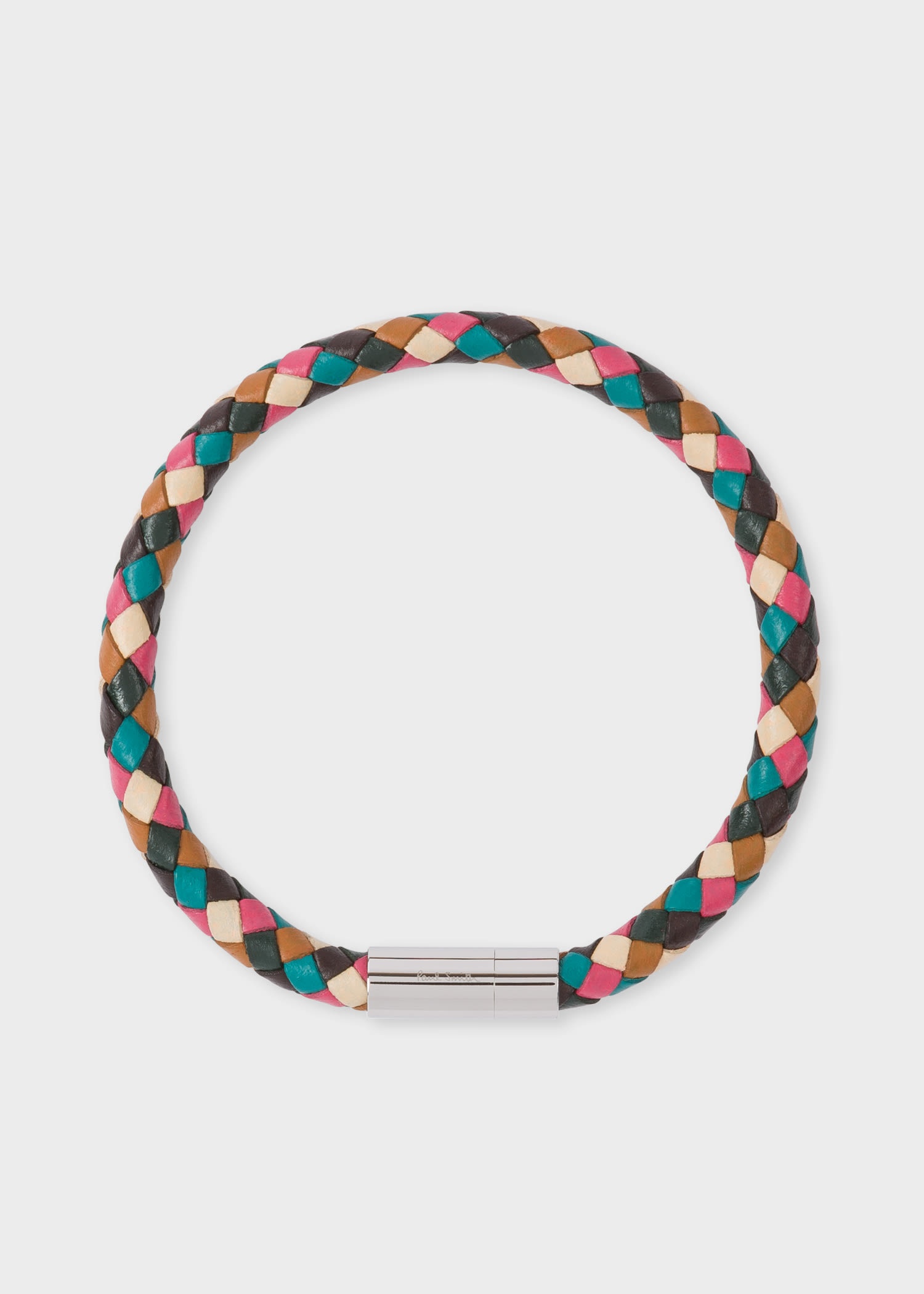 Woven Leather Bracelet - 1