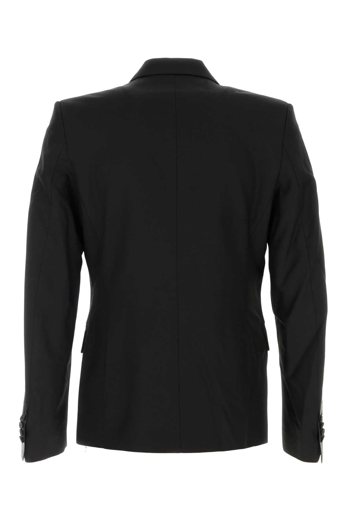 Diesel Men Black Polyester Blend J-Phoenix Blazer - 2