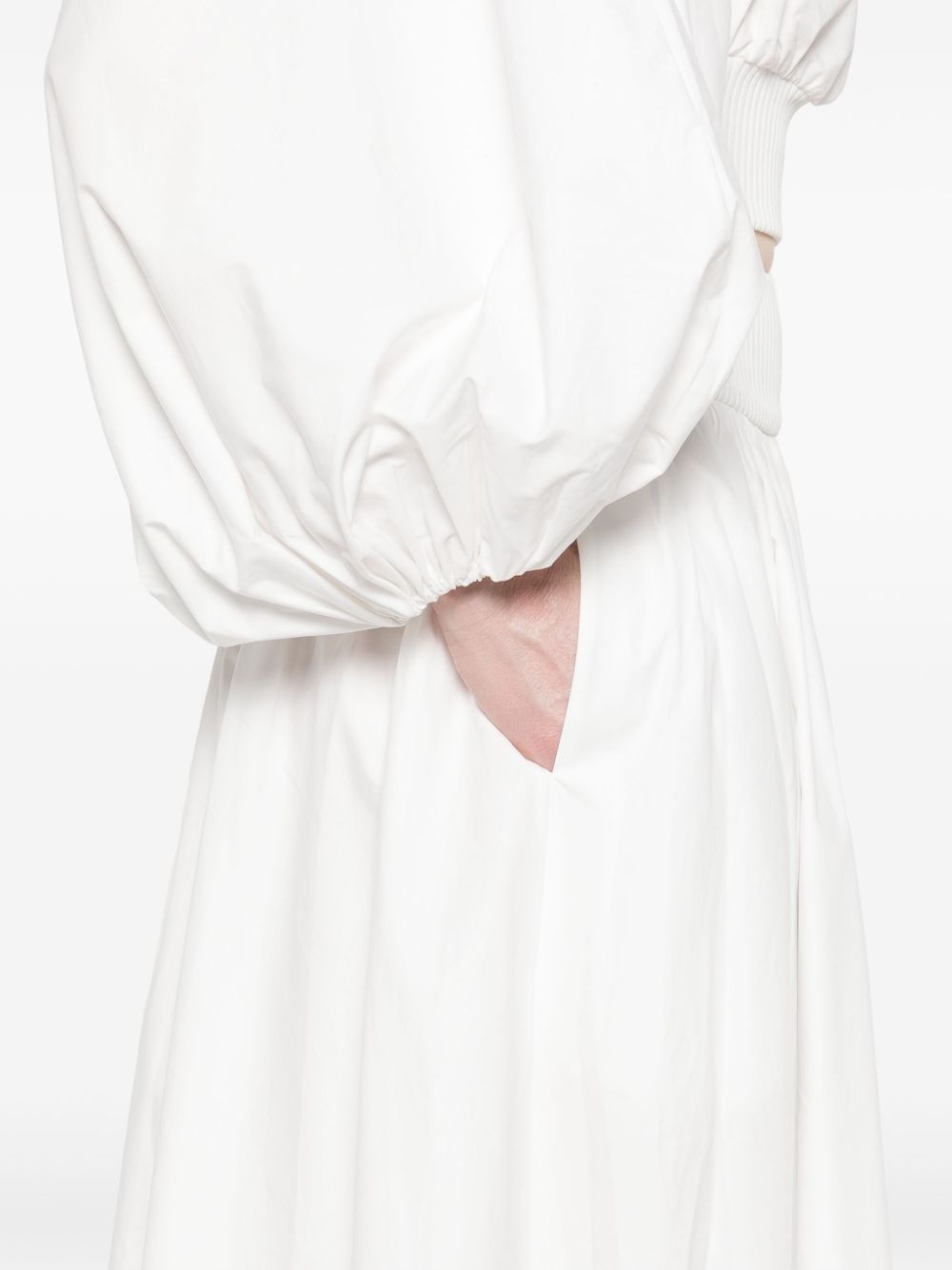 poplin midi skirt - 5