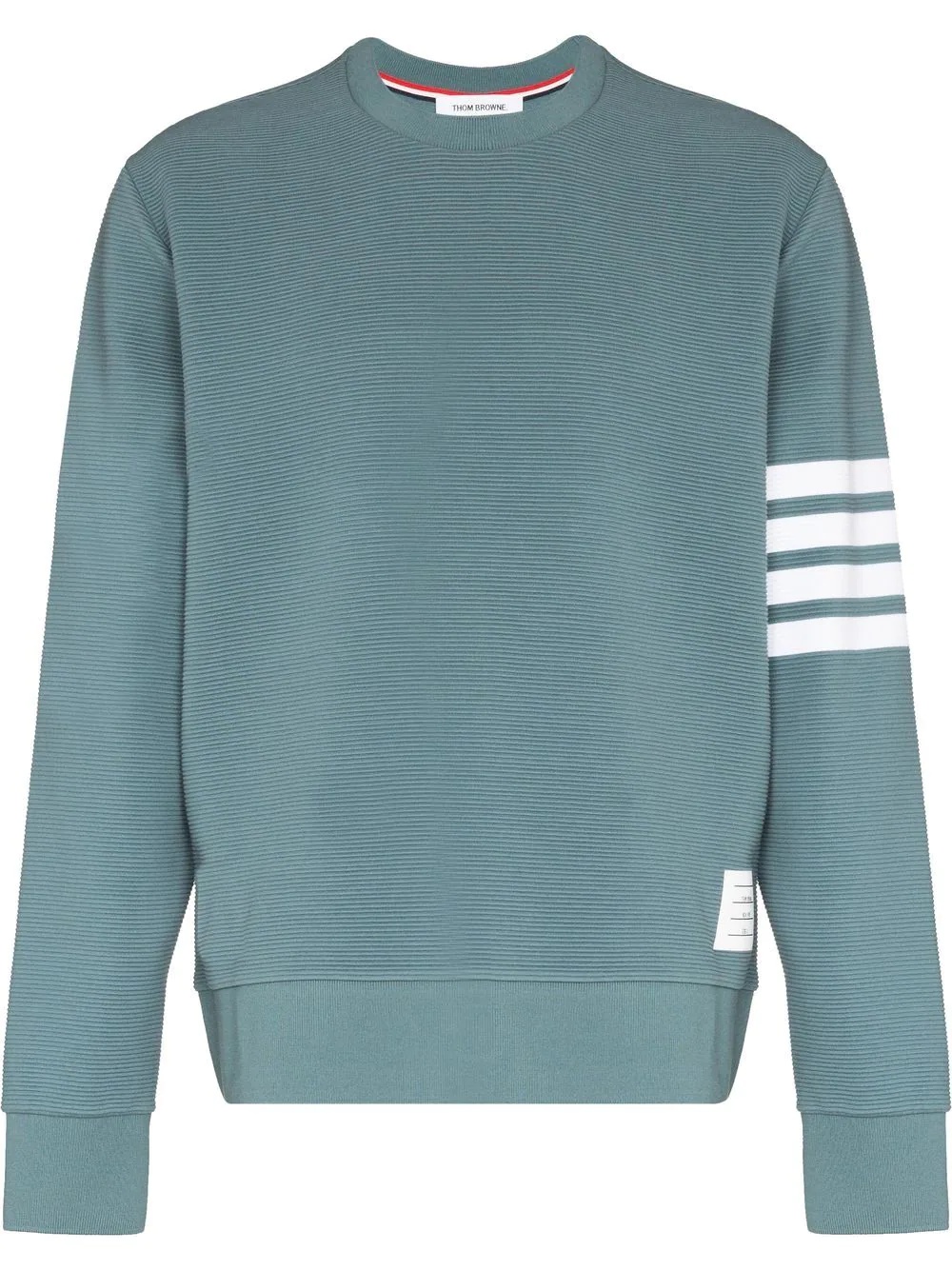 4-Bar stripe sleeve sweatshirt - 1