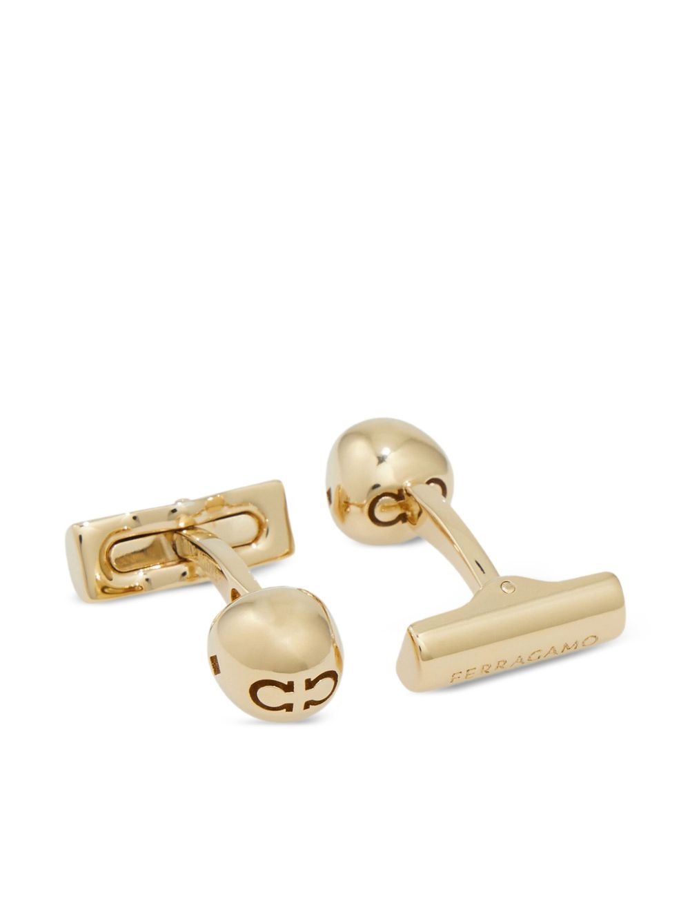 Gancini-ball cufflinks - 2