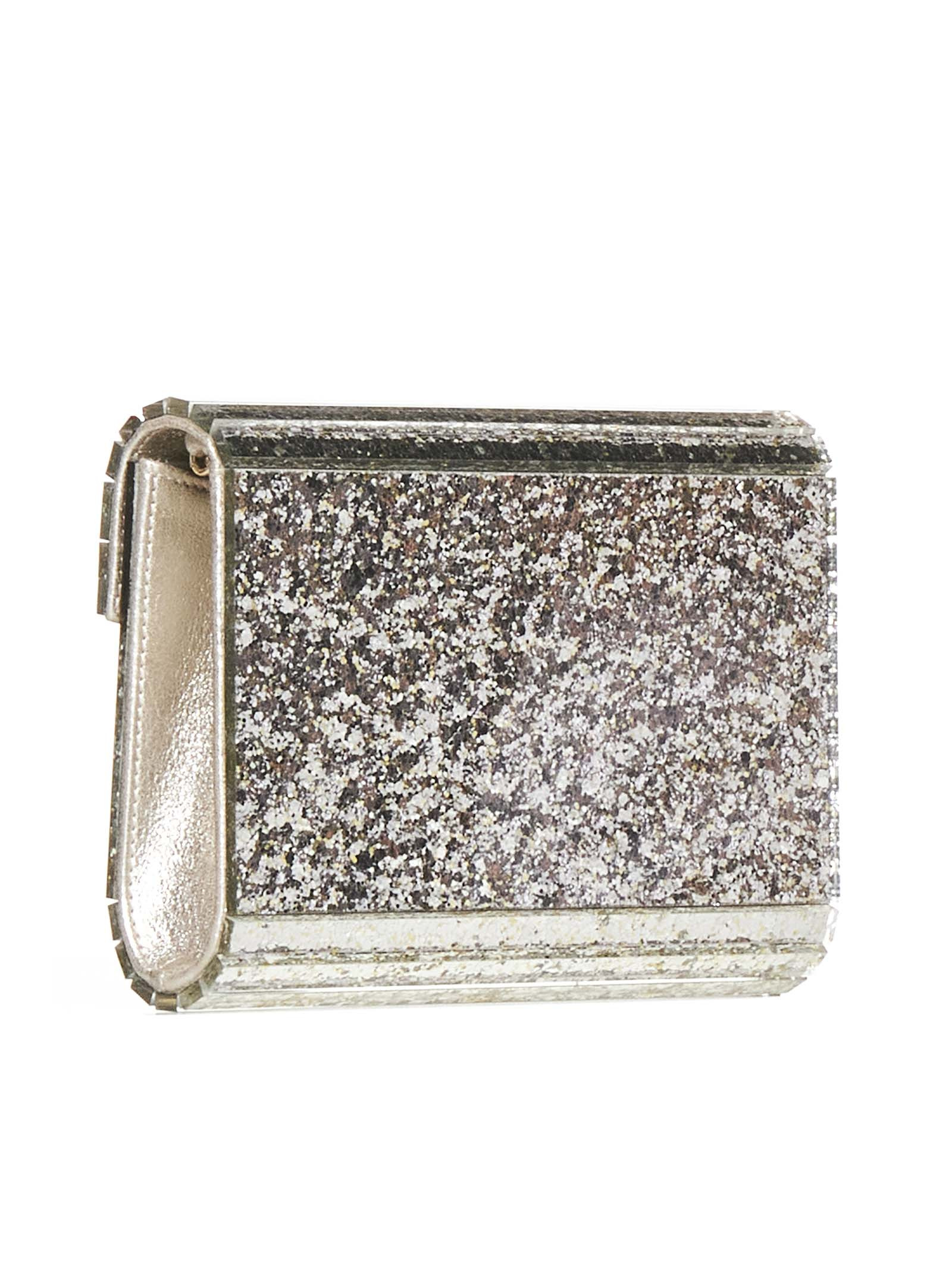 Candy glitter acrylic clutch bag - 3