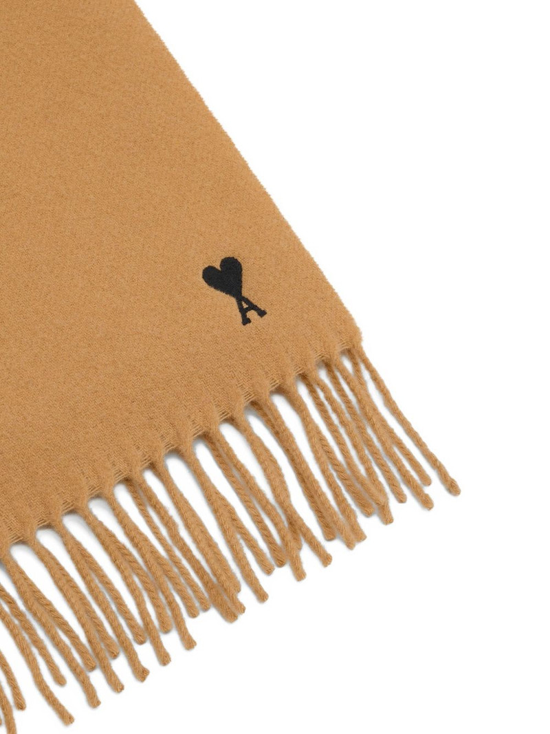 AMI Paris Ami De Coeur wool scarf outlook