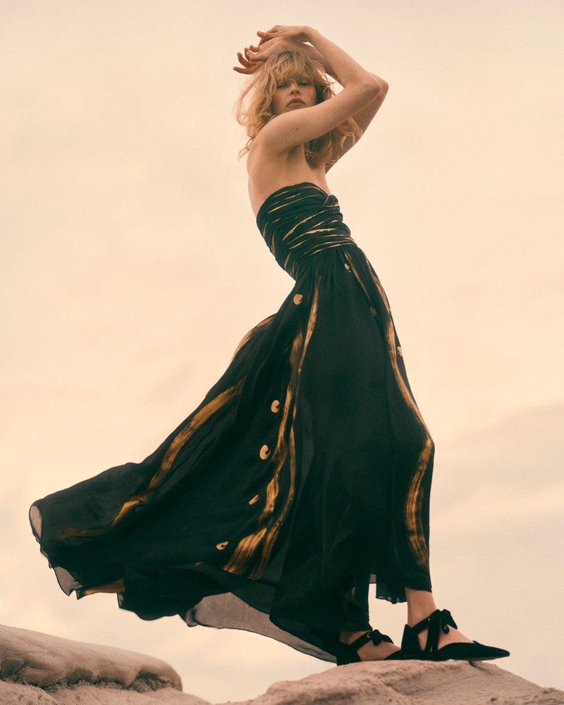 Anastasia Hand Painted Gown 7