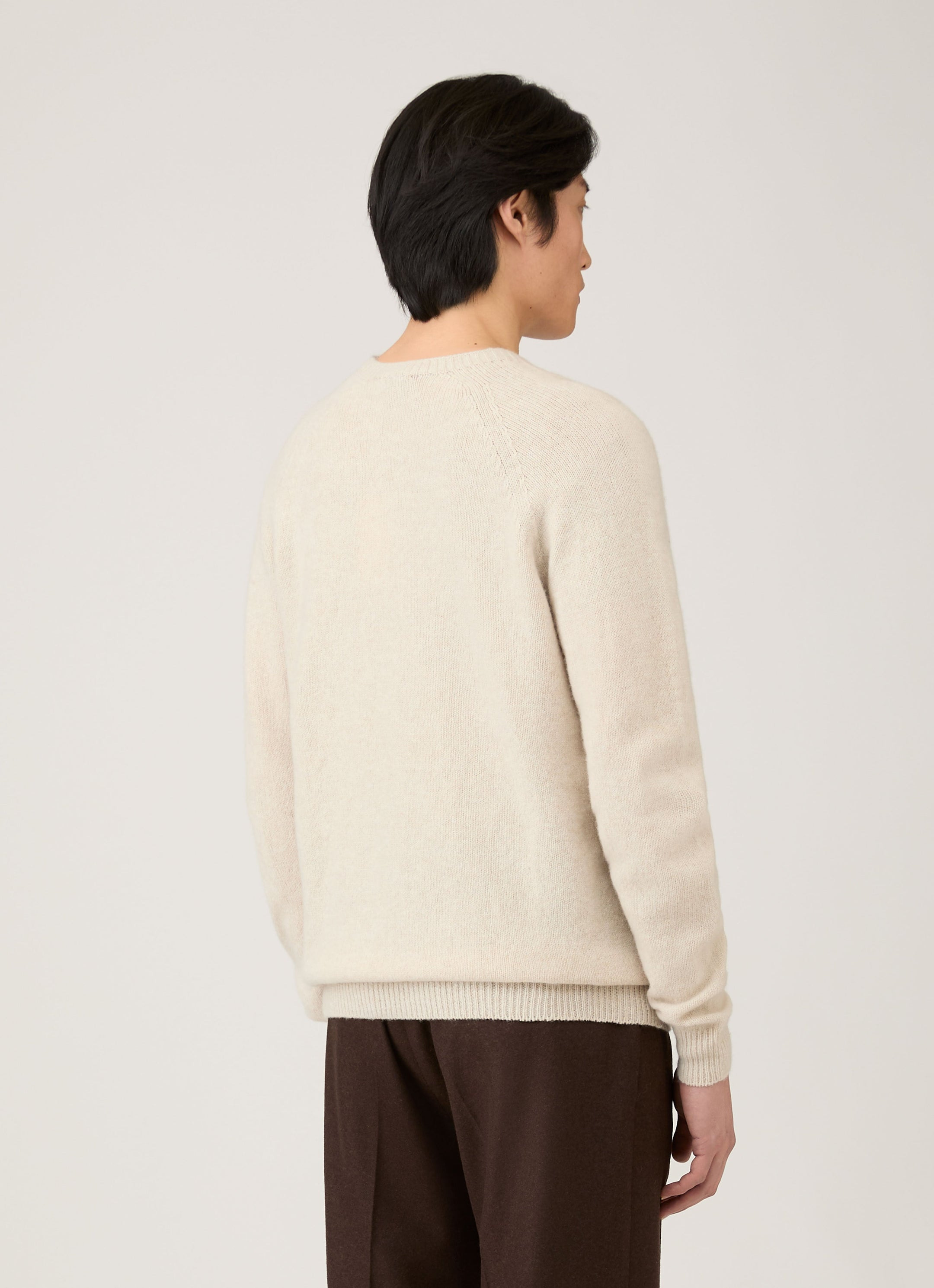 Lambswool Crew Neck Jumper - 5
