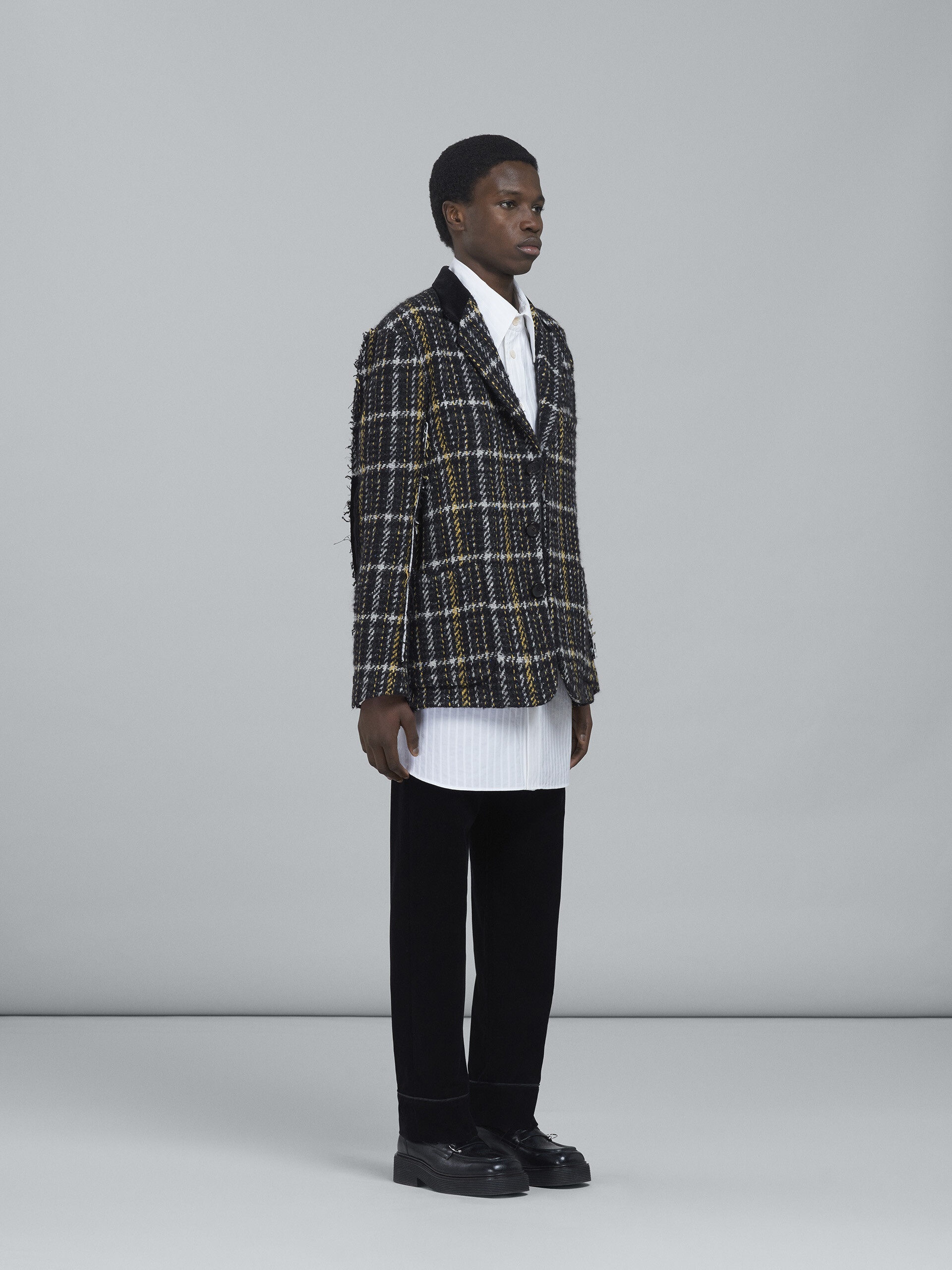 SPECKLED TWEED BLAZER - 6