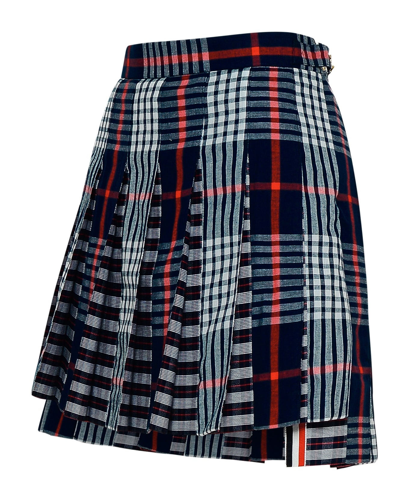 Blue Cotton Skirt - 2