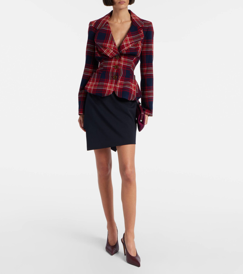 Vivienne Westwood Tartan blazer outlook