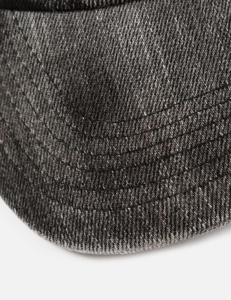 TIE-DYE WASHED EFFECT WITH RIBBON SEAGULL LOGO DENIM CAP 9