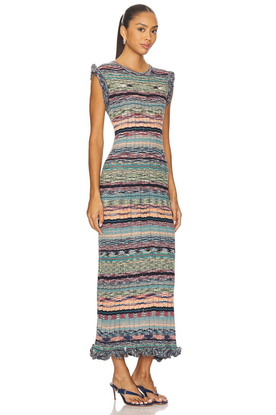 Ajak Sleeveless Knit Midi Dress - 2