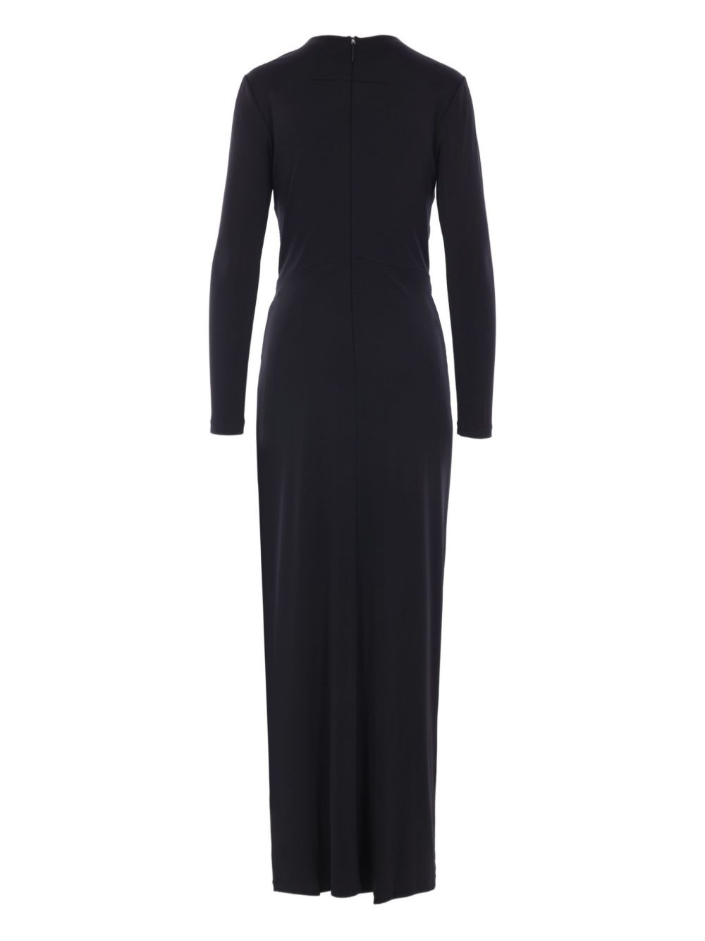 embellished long-sleeve maxi dress - 2