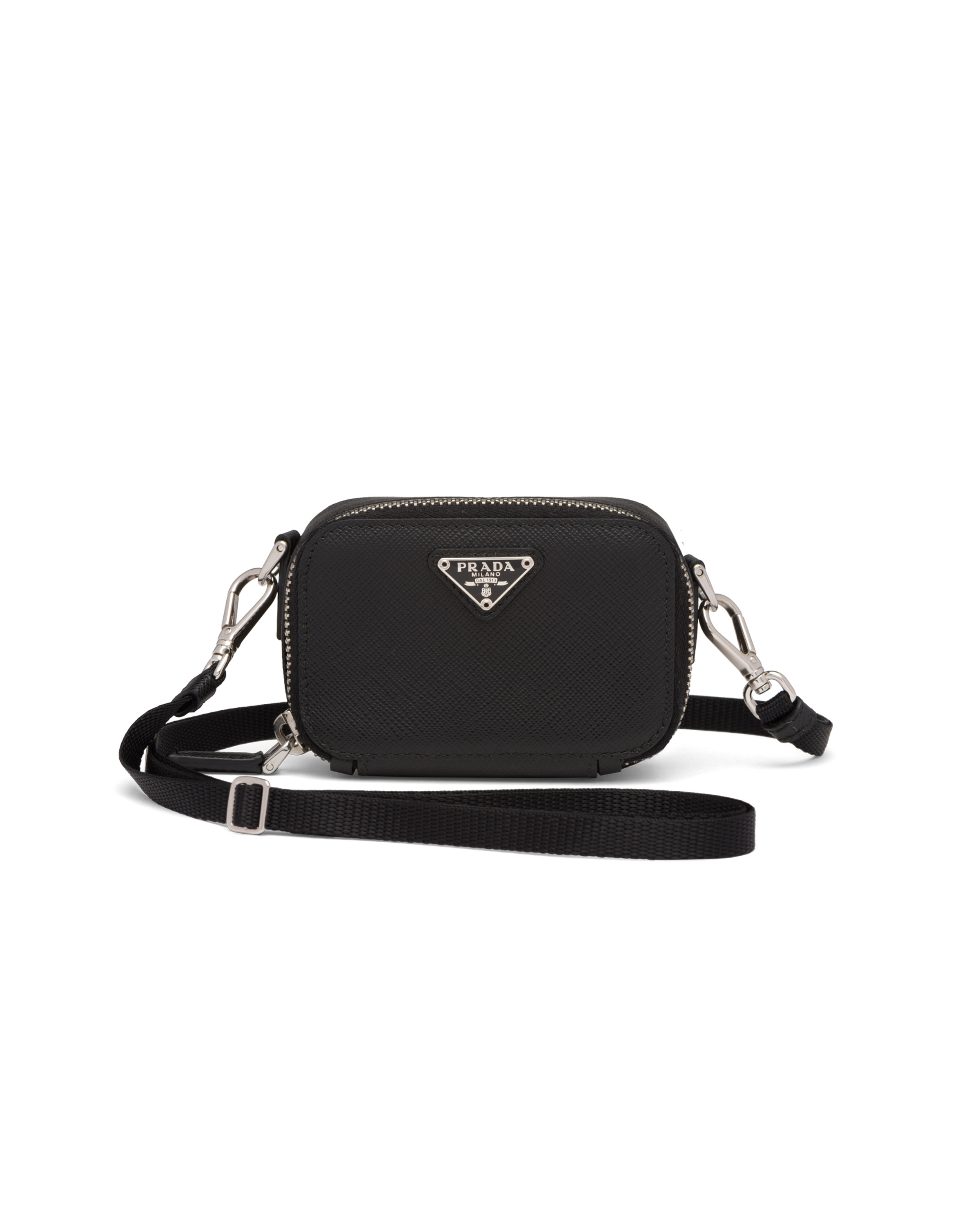 Prada Saffiano Leather Mini Pouch, prada