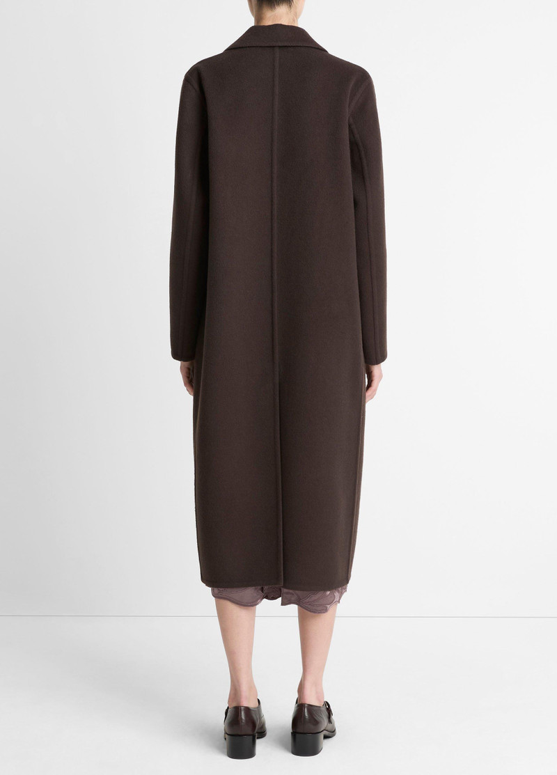 Vince Wool-Blend Double-Breasted Long Coat outlook