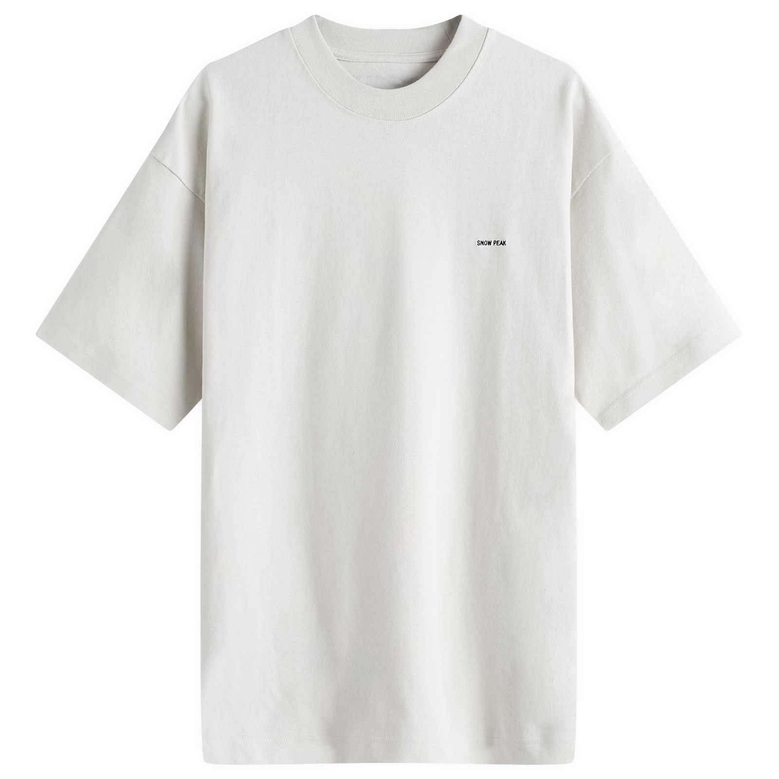 Snow Peak Border Pocket Heavyweight T-Shirt - 1