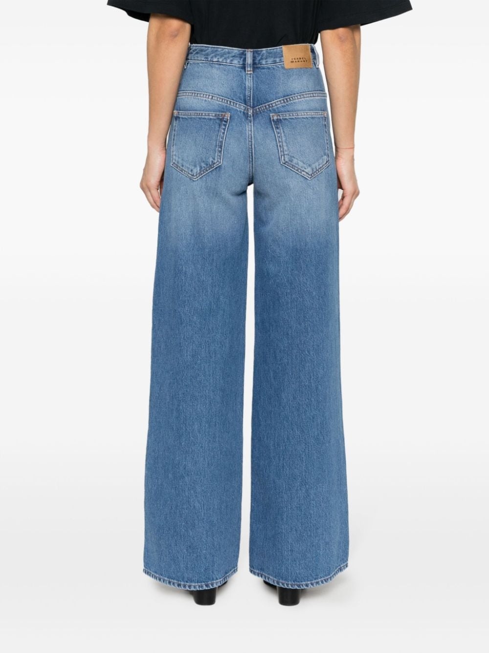 high-rise bootcut jeans - 4