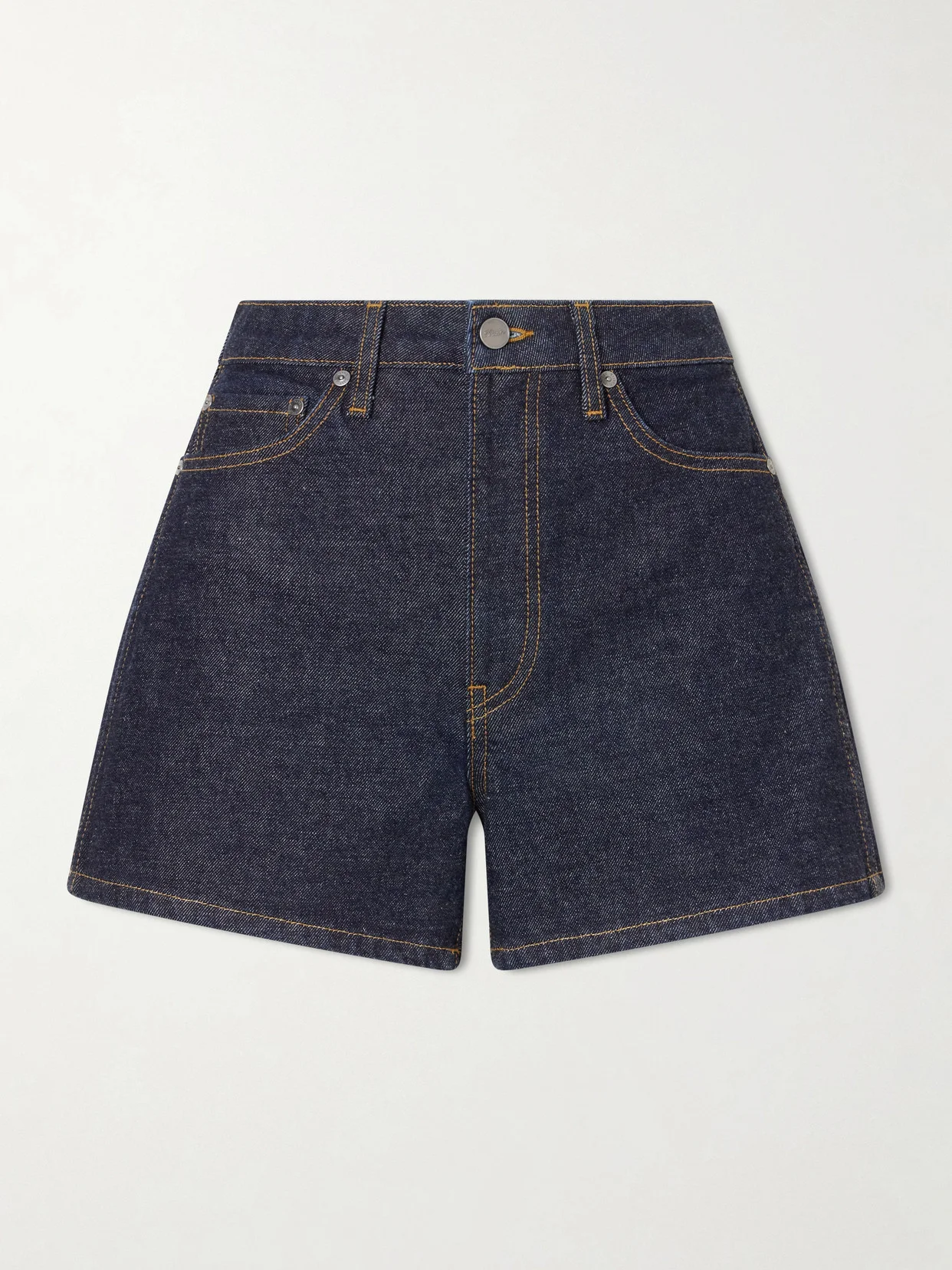 Danya Straight-leg Denim Shorts - 1