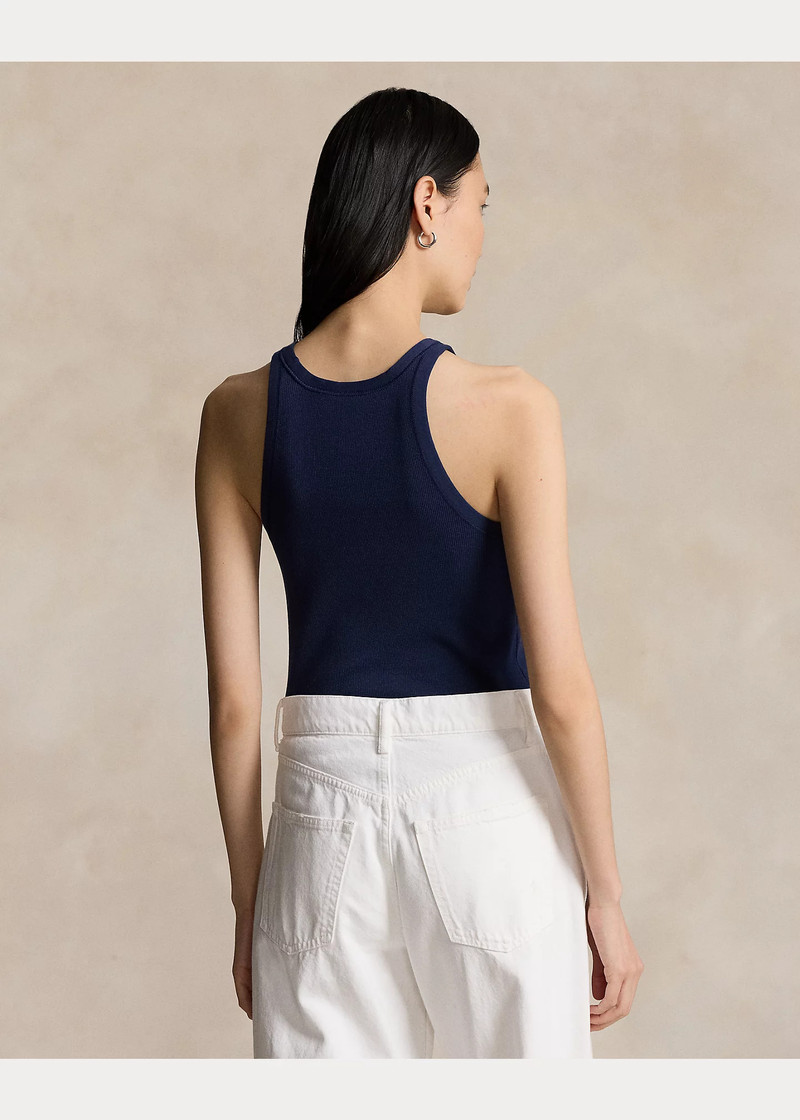 Ribbed Cotton Tank Top 4