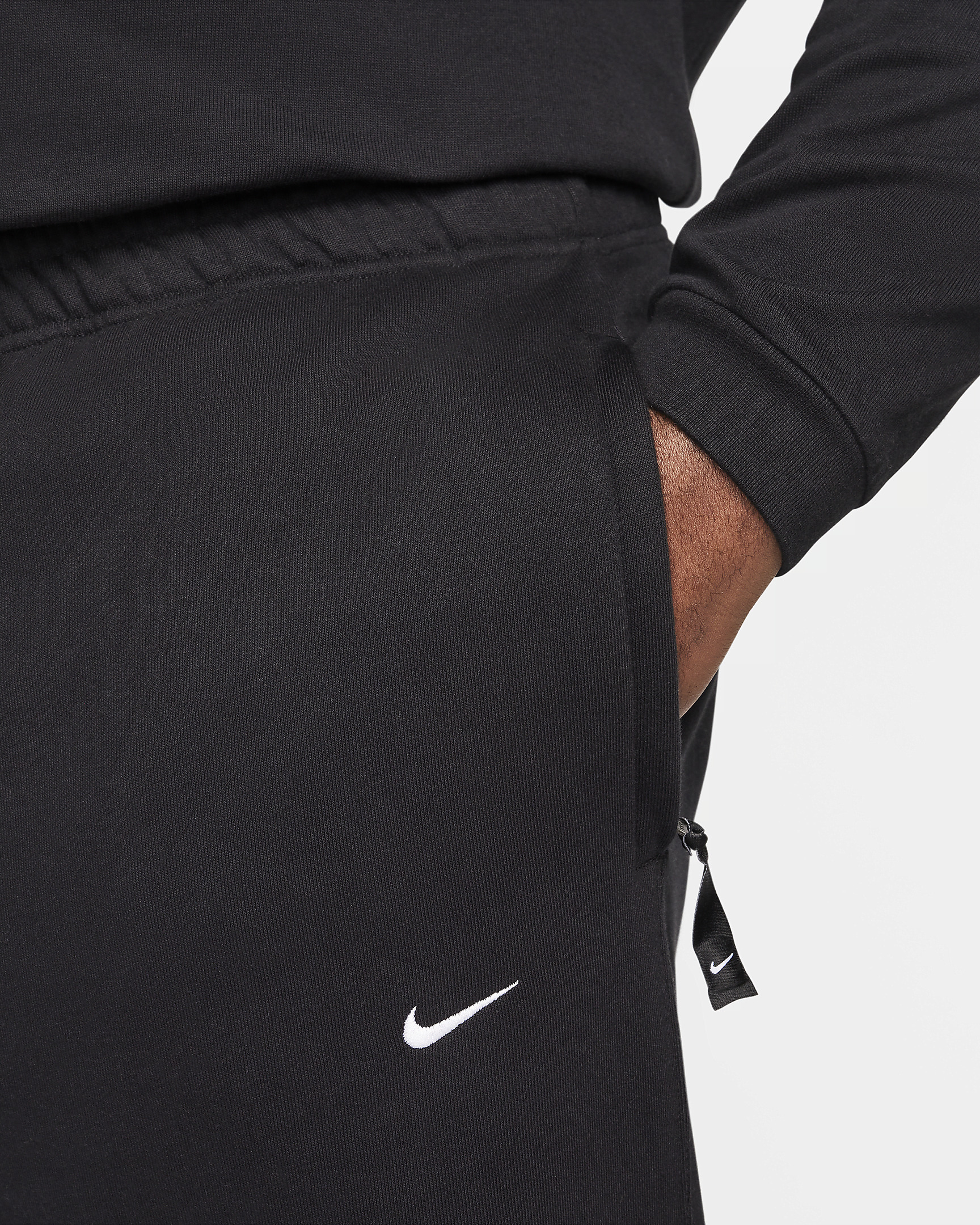 Nike Solo Swoosh Men's Open-Hem Fleece Pants - 10