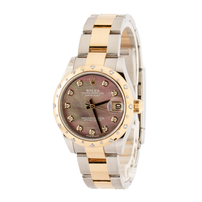 Pre-Owned Rolex Datejust 278343 Stainless Steel & 18k Yellow Gold - 2