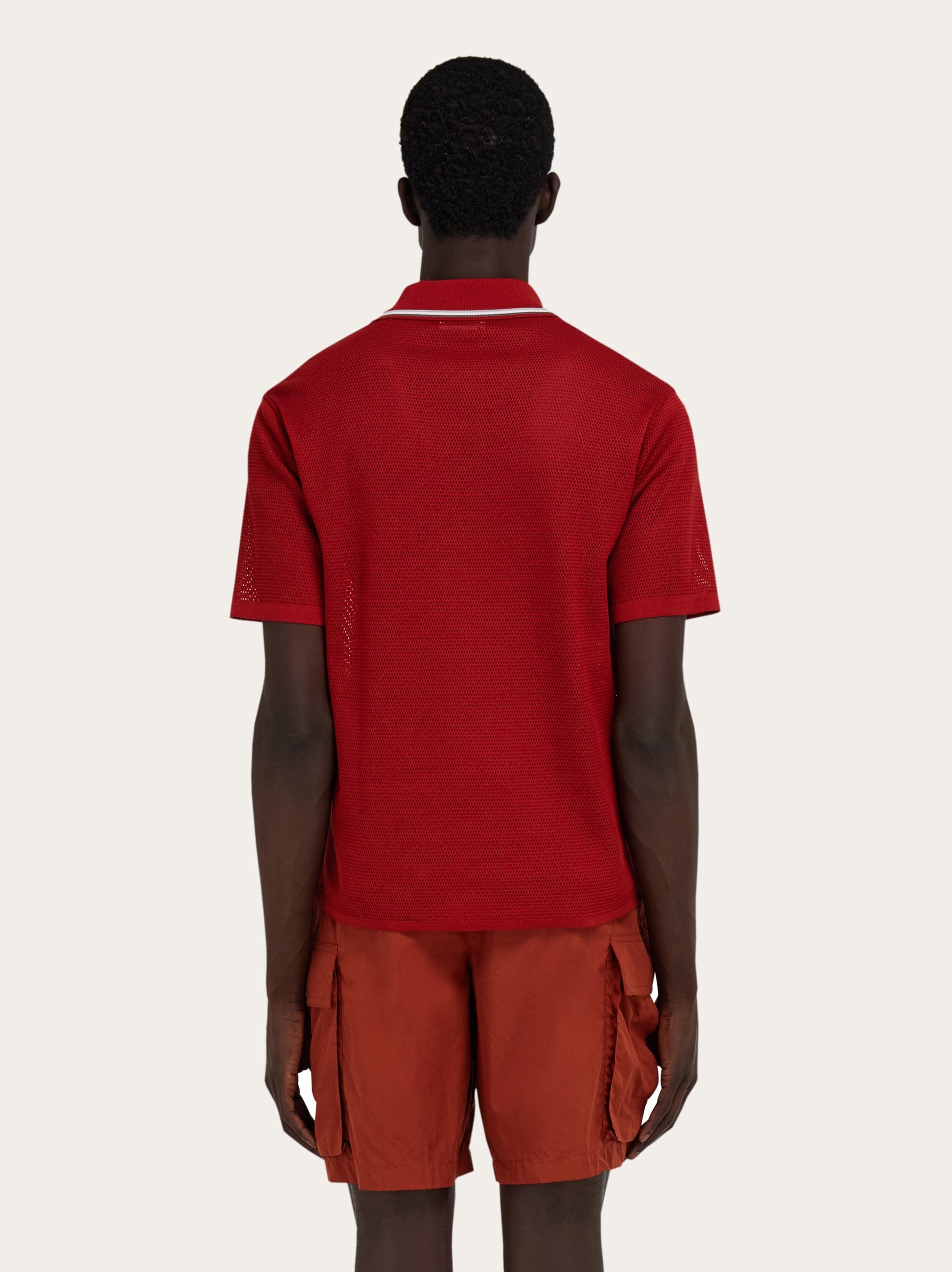Polo with embroidered signature - 3