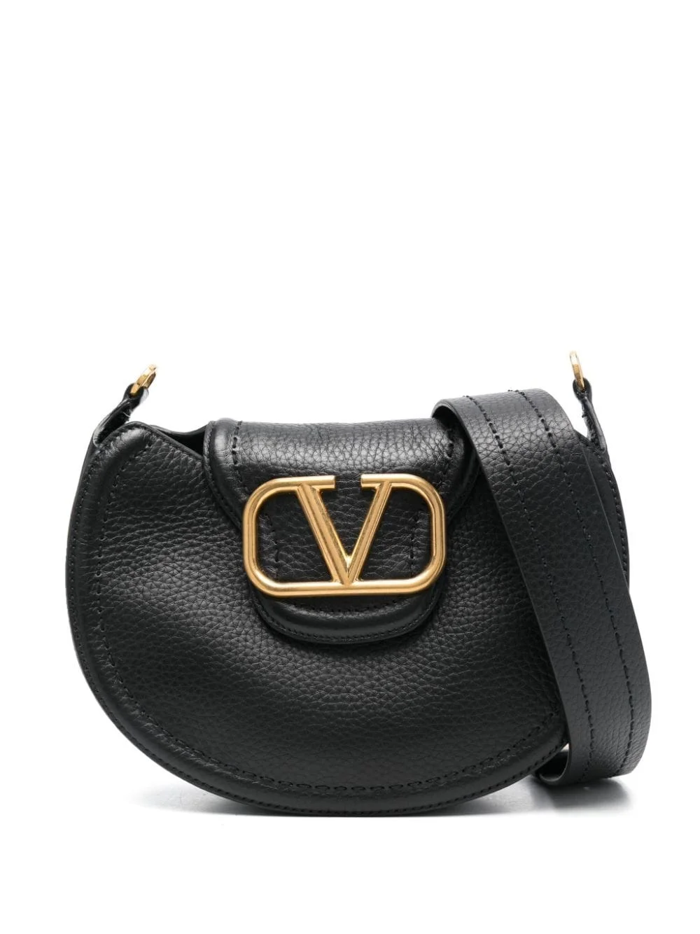 VLogo Signature-plaque shoulder bag - 1