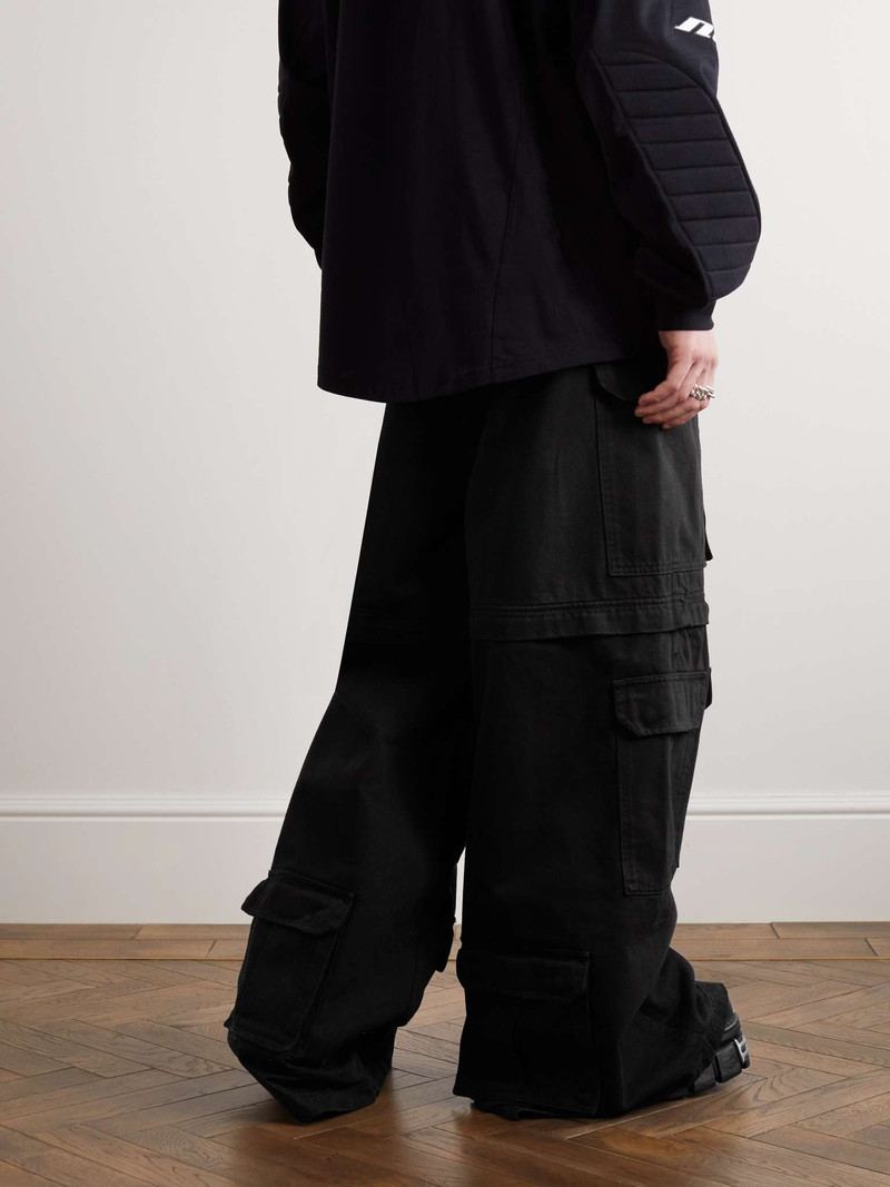 Straight-Leg Cotton-Twill Cargo Trousers 4